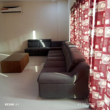 Living Room in 4 BHK Apartment at Vesu – for Rent