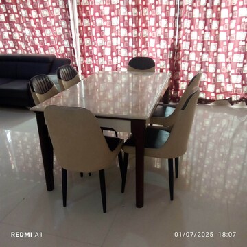 Living Room in 4 BHK Apartment at Vesu – for Rent