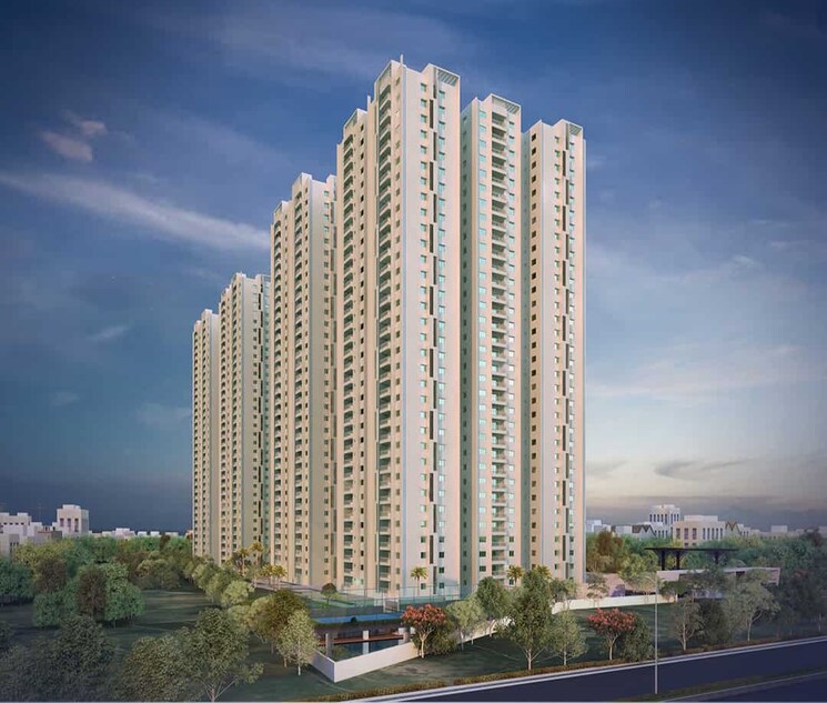 Exterior View, my-home-tarkshya 3 Bedroom 2235 Sq.Ft. Apartment In Kokapet Hyderabad 8911310