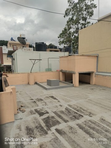 Terrace in 2 BHK Independent House at Kalyan Nagar – for Rent