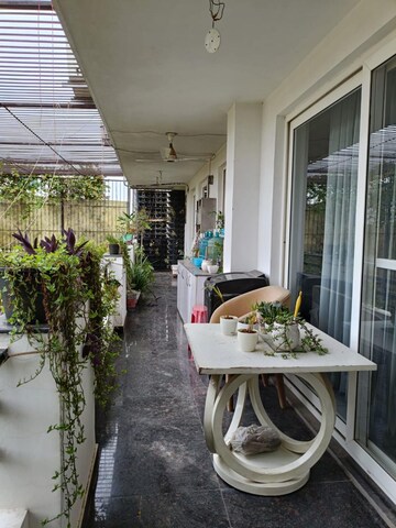 Balcony in 4 BHK Builder Floor at SS Southend Floors, South City 2 – for Sale