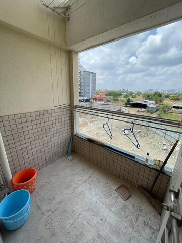 Balcony in 2 BHK Apartment at Jhamtani Ace Abode, Kiwale – for Rent