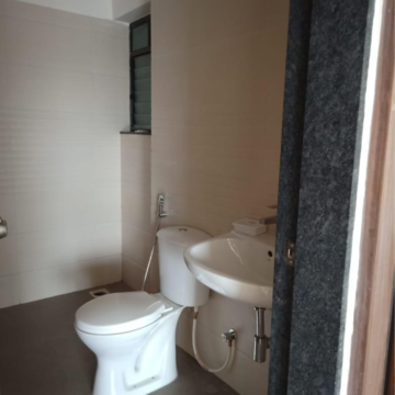 Bathroom in 2 BHK Apartment at Chaphalkar Elina Living, Mohammadwadi – for Rent