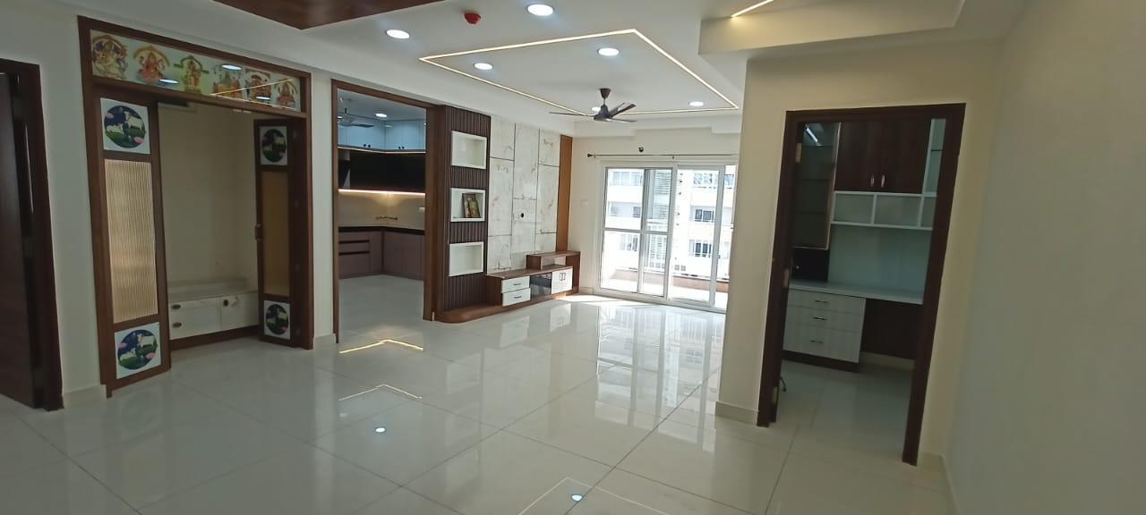 3 BHK + Pooja Room,Extra Room Apartment For Rent in My Home Tarkshya