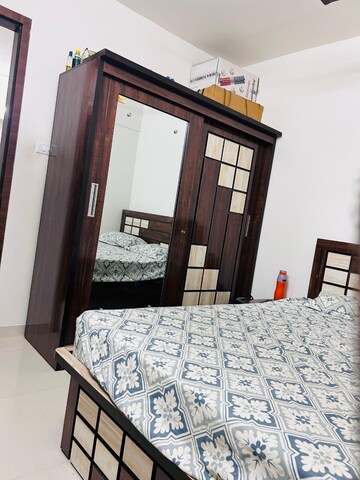 Bedroom in 2 BHK Apartment at Bhondve Empire, Ravet – for Rent