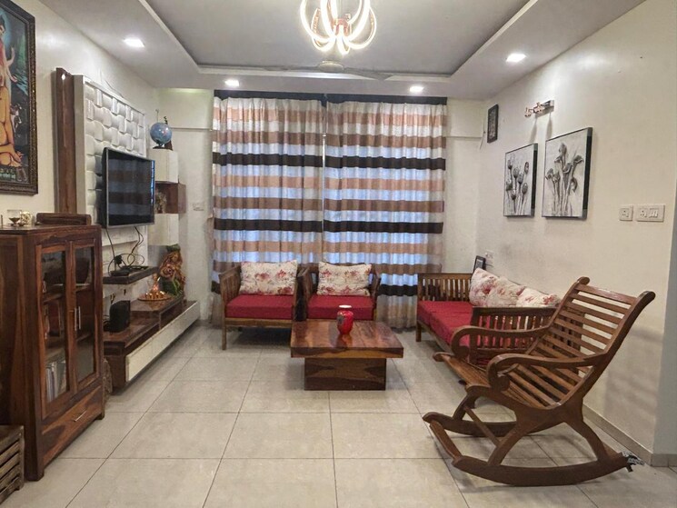 Living Room, mahindra-antheia 2 Bedroom 850 Sq.Ft. Apartment In Pimpri Pune 8910508