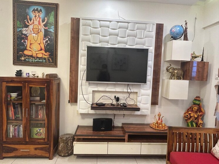 Living Room, mahindra-antheia 2 Bedroom 850 Sq.Ft. Apartment In Pimpri Pune 8910508