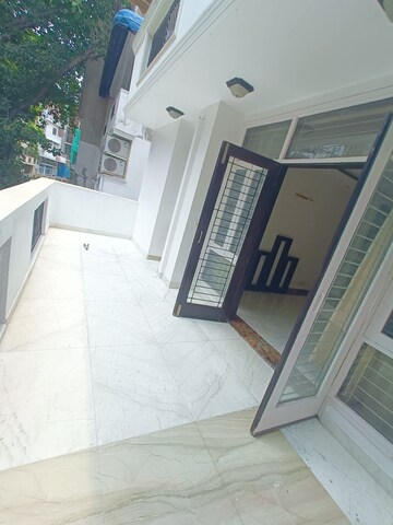 Balcony in 3 BHK Builder Floor at Greater Kailash I – for Rent