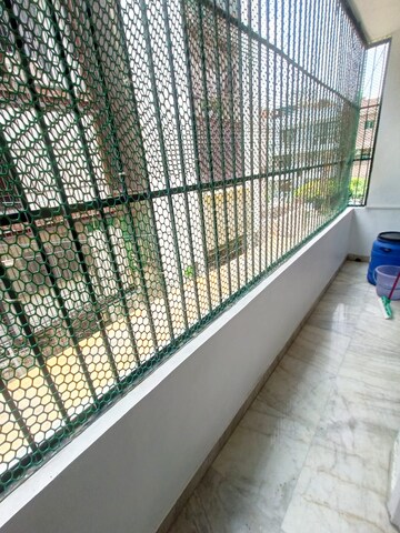 Balcony in 3 BHK Builder Floor at Greater Kailash I – for Rent