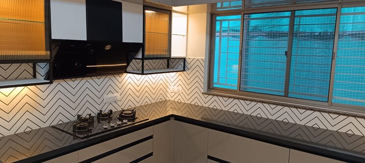 Kitchen, toucans-nest 3 Bedroom 2000 Sq.Ft. Apartment In Frazer Town Bangalore 8911425