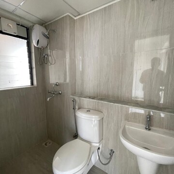 Bathroom in 2 BHK Apartment at Runwal Gardens Phase 2, Kalyan Shilphata Road – for Rent