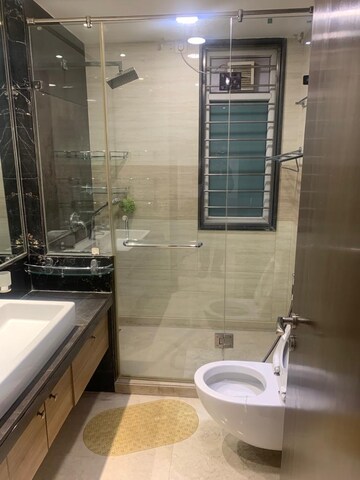 Bathroom in 5 BHK Builder Floor at Dlf Phase I – for Rent
