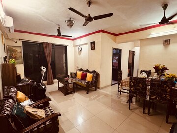 Living Room in 2 BHK Apartment at Soham Exotica, Kharghar – for Rent