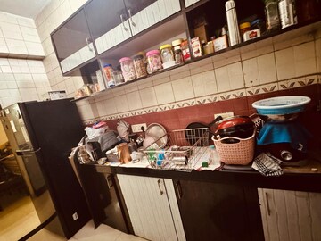Kitchen in 2 BHK Apartment at Soham Exotica, Kharghar – for Rent