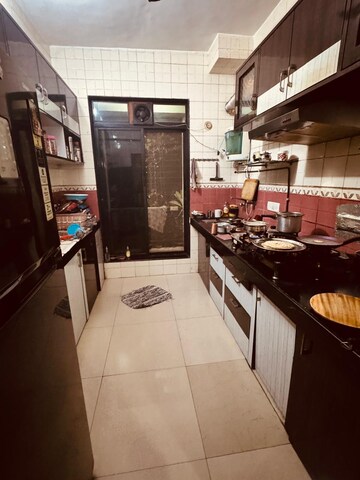 Kitchen in 2 BHK Apartment at Soham Exotica, Kharghar – for Rent