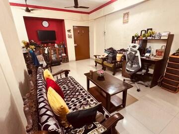 Living Room in 2 BHK Apartment at Soham Exotica, Kharghar – for Rent