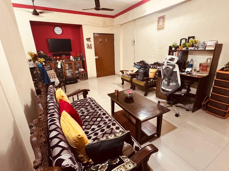 Living Room, soham-exotica 2 Bedroom 1200 Sq.Ft. Apartment In Kharghar Navi Mumbai 8911488