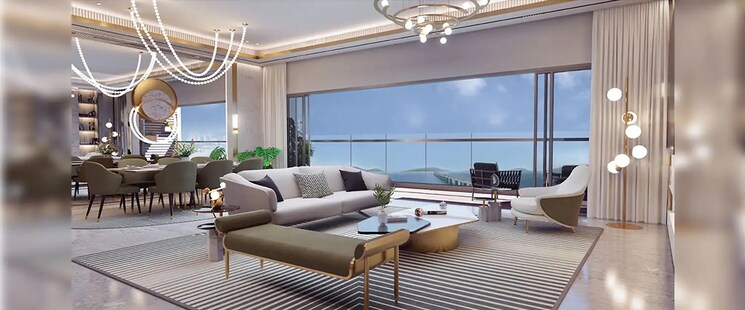 Living Room, godrej-horizon-wadala 3 Bedroom 1240 Sq.Ft. Apartment In Wadala Mumbai 8911484