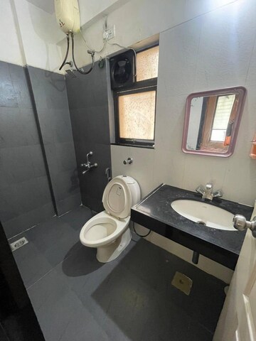 Attached Bathroom in 2 BHK Apartment at Gulmohar Goldcoast, Kharadi – for Rent