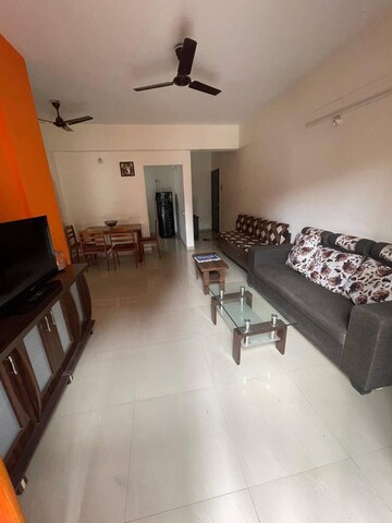 Living Room in 2 BHK Apartment at Gulmohar Goldcoast, Kharadi – for Rent