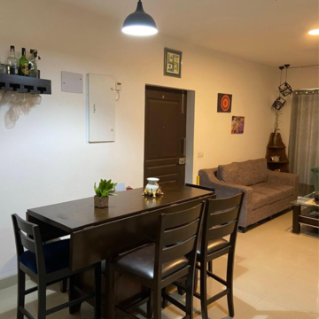 Living Room in 3.5 BHK Apartment at Emaar Gurgaon Greens, Sector 102 – for Rent