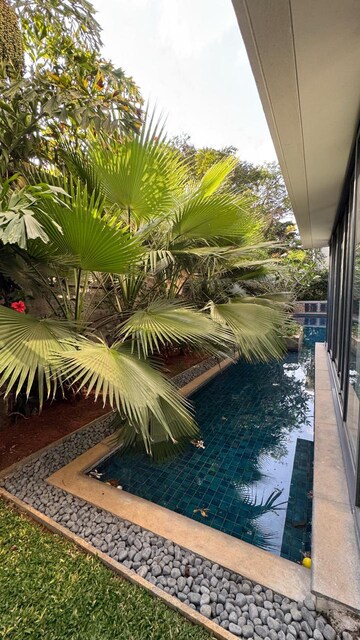 Balcony in 6 BHK Apartment at Embassy Boulevard, Yelahanka – for Rent