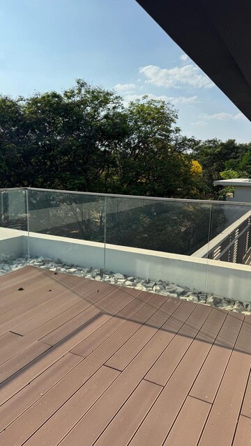 Balcony in 6 BHK Apartment at Embassy Boulevard, Yelahanka – for Rent
