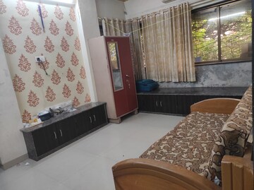 Living Room in 1 BHK Apartment at Shree Devadiga CHS, Andheri East – for Rent