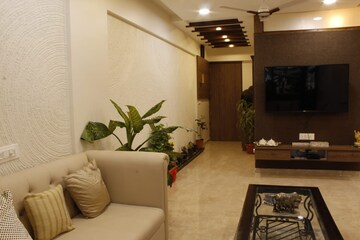 Living Room in 4 BHK Apartment at Samruddhi Anushri Pratistha, Gulbai Tekra – for Sale
