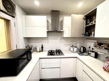 Kitchen in 3 BHK Builder Floor at Safdarjung Enclave – for Rent