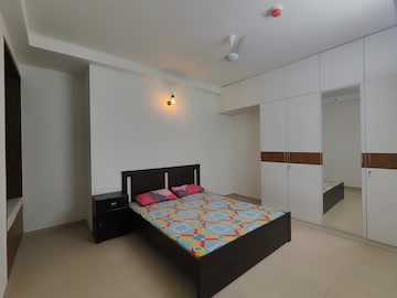Bedroom in 3 BHK Apartment at Bhartiya Nikoo Homes Phase 2, Thanisandra Main Road – for Rent