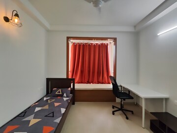 Team Area in 3 BHK Apartment at Bhartiya Nikoo Homes Phase 2, Thanisandra Main Road – for Rent