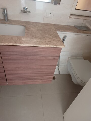 Bathroom in 4 BHK Apartment at DLF Park Place, Sector 54 – for Rent