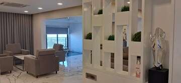 Living Room in 5 BHK Apartment at JP Iscon Platinum, Bopal – for Sale