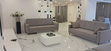 Living Room in 5 BHK Apartment at JP Iscon Platinum, Bopal – for Sale