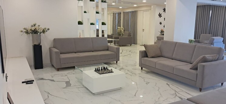 Living Room, jp-iscon-platinum 5 Bedroom 5500 Sq.Ft. Apartment In Bopal Ahmedabad 8911748