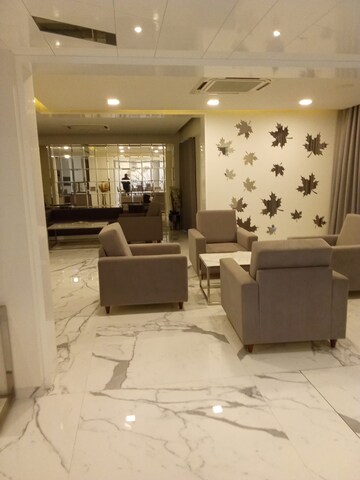 Living Room in 5 BHK Apartment at JP Iscon Platinum, Bopal – for Sale