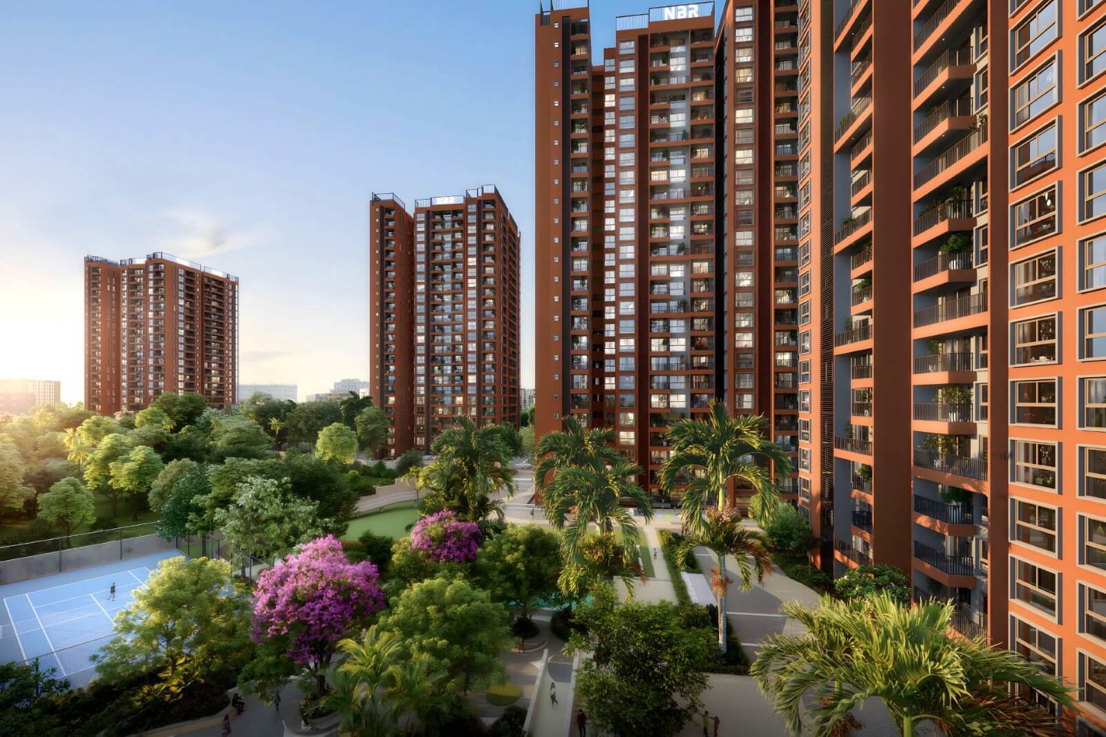 3 BHK 1825 Sq.Ft. Apartment in NBR Soul Of The Seasons