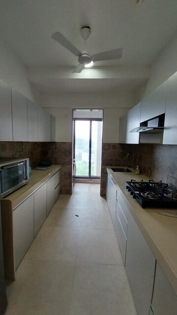 Kitchen in 3 BHK Apartment at Kanakia Silicon Valley, Powai – for Rent