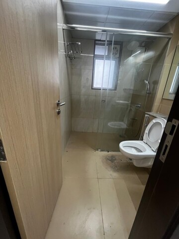 Bathroom in 3 BHK Apartment at L&T Emerald Isle, Powai – for Rent