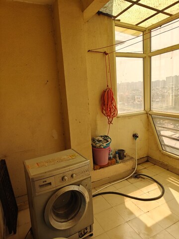 Living Room in 3 BHK Apartment at Indrapuram – for Rent