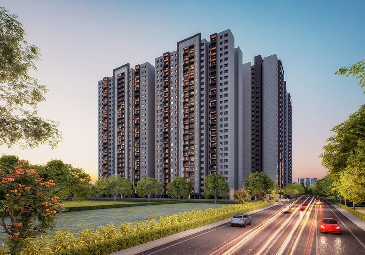 Exterior View, kohinoor-riverdale 2 Bedroom 767 Sq.Ft. Apartment In Kharadi Pune 8911810