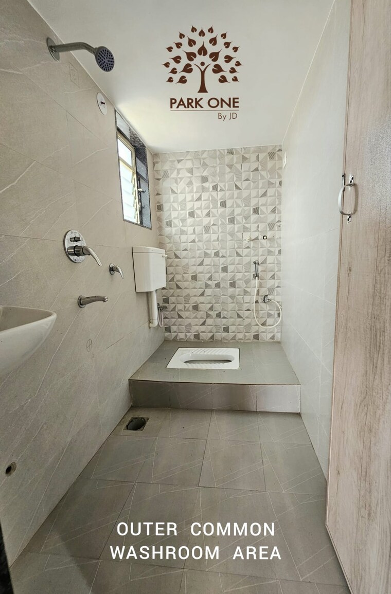 Bathroom, shivom-lakeside 1 Bedroom 685 Sq.Ft. Apartment In Pisawali N V Thane 8911874