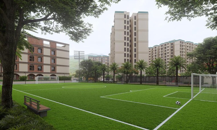 Garden, krishna-valley-navi-mumbai 1 Bedroom 383 Sq.Ft. Apartment In Khopoli Navi Mumbai 8911922