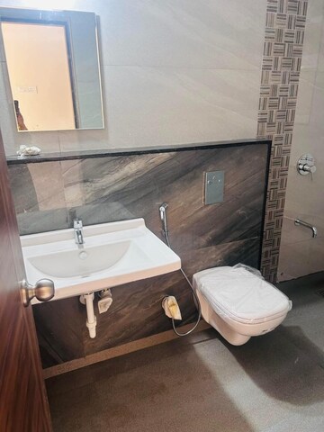 Bathroom in 2 BHK Apartment at Megapolis Serenity, Hinjewadi – for Rent