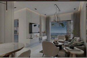 Living Room in 2 BHK Apartment at Avhad Oasis, Dadar West – for Sale