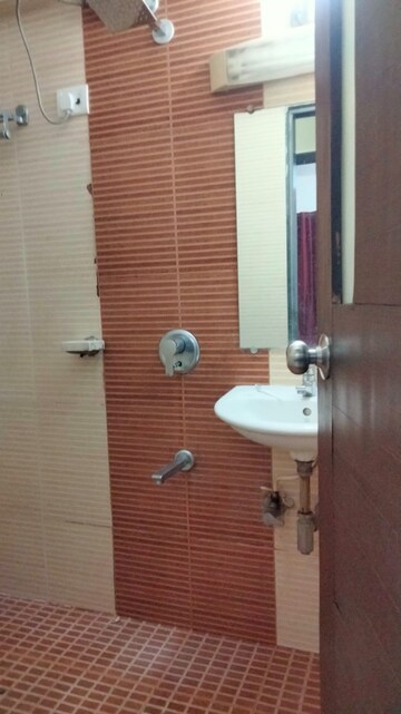 Bathroom in 2.5 BHK Apartment at Radha Govind, Borivali East – for Rent
