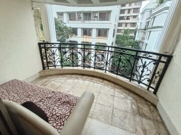 Balcony in 3 BHK Apartment at Ekta Heritage Apartment, Khar West – for Rent