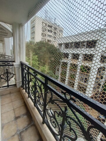 Balcony in 3 BHK Apartment at Ekta Heritage Apartment, Khar West – for Rent
