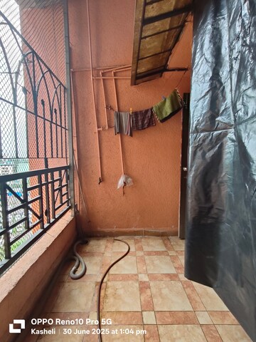 Balcony in 2.5 BHK Apartment at Govind Dham Chs, Kalwa – for Sale